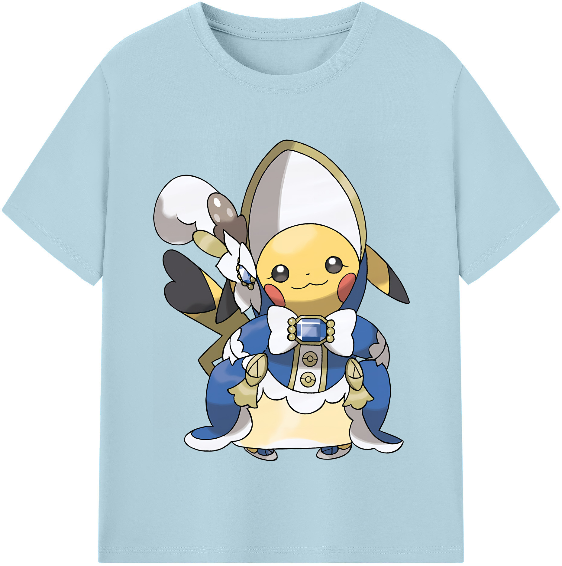 （画像用） ポケットモンスター Pokémon 綿100％半袖Tシャツ（フロントプリント）